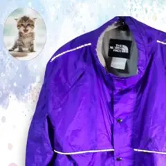 THE NORTH FACE 紫色 ナイロンジャケット パーカー XL
