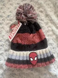 スパイダーマン ニット帽 52cm(4-6才)