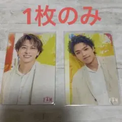 timelesz 「FAM」 初回限定盤B 寺西拓人&原嘉孝 トレカ