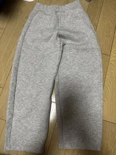 UNIQLO キッズ ドライスウェットカーブパンツ グレー　140cm