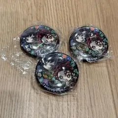 ぴた！でふぉるめ 鬼滅の刃 缶バッジ 竈門炭治郎＆冨岡義勇