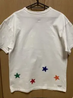 SOPHNET. ホワイト Tシャツ 星刺繍
