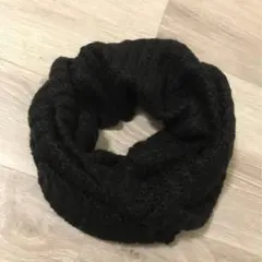 ブラック　スヌード