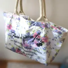 花柄 トートバッグ フラワーデザインのサムネイル
