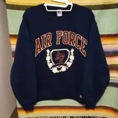 90s　ラッセル　AIR FORCE　スウェット　USA製　ヴィンテージ