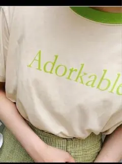 Kastane Adorkable ロゴ 半袖Tシャツのサムネイル
