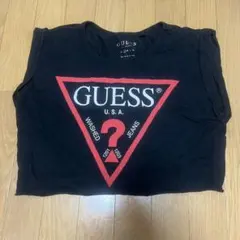 GUESS 半袖 Tシャツ ブラック ロゴプリント【s】のサムネイル