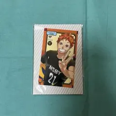 ハイキュー　ジャンプショップ限定　特典　ミニブロマイド　日向翔陽　2021年4月