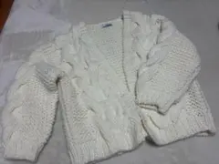 ⭐︎Sonny Label＊オフ白＊ざっくりニットカーディガン＊美品