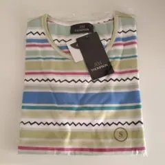 【新品】JIM THOMPSON マルチボーダーTシャツ Sのサムネイル