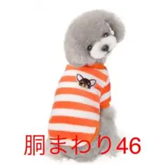 犬服　ペットウェア　新品未使用　胴まわり　46