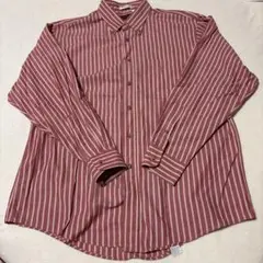 Hills & Cross★USAストライプシャツ ＸＬ