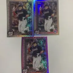 topps DYLAN CREWS パラレル　3枚