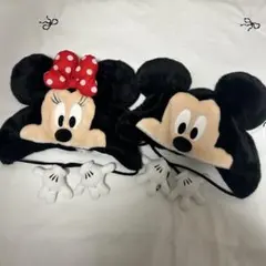 【美品】ディズニー ファンキャップ ミッキー ミニー セット