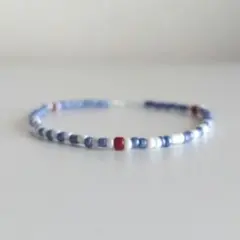 ガラスビーズ ブレスレット