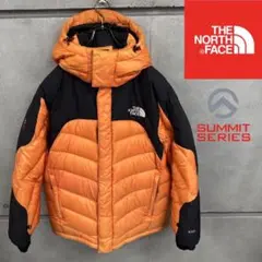ノースフェイスダウンジャケット 850フィルサミットシリーズ オレンジブック M
