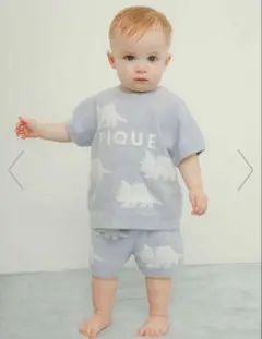 gelatopique BABYスムーズィーダイナソージャガードショートパンツ