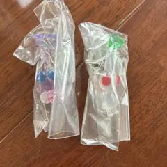 【匿名配送】ピクミン めじるしアクセサリー2 白ピクミン　羽ピクミン