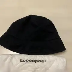 Luoespac ブラック バケットハット サイズ58