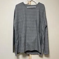 BROWNY ポンチョ風カットソー　メンズL【I】