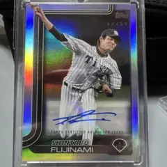 topps 藤浪晋太郎 オート 25シリ直筆サイン SAKURA 2023 藤浪晋太郎 直筆サイン 25枚限定 2024 Topps T206 - メルカリ