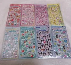 国内正規品　ボンボンドロップシール　サンリオ　第2弾　フルコンプ　8種類
