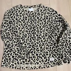 ZARA レオパード柄 長袖カットソー 8 128cm