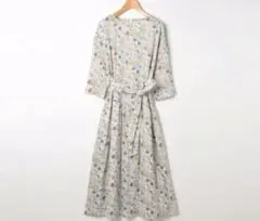 今期　SCAPA　リバティ レストフラワー ロングワンピース　現在販売中 今期 SCAPA リバティ レストフラワー ロングワンピース 現在販売