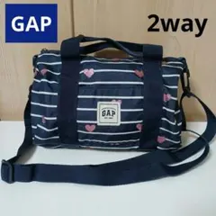 GAP ☆キッズ ショルダーバッグ ハート柄、2WAYのサムネイル