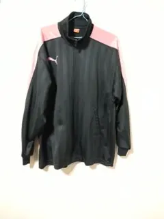 PUMA 濃いグレー/ピンク ジャージセット（上S〜М）（下М）