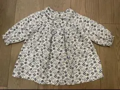 プチバトー　PETIT BATEAU　花柄ワンピース　6m67cm