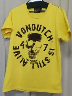 Von Dutch 半袖Tシャツ イエロー Sサイズのサムネイル