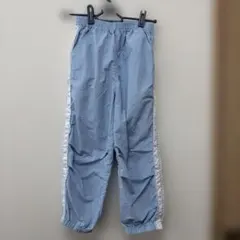 SHEIN 120 キッズ　カーゴパンツ　水色