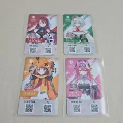 ホロライブ東京駅 デビュータレントカード 9種 コンプリート購入特典