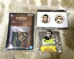 ゴールデンカムイ　谷垣　アクスタ、缶バッジセット売り