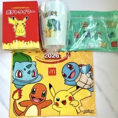 マクドナルド ポケモン サマーチャンスバッグ 2026 グッズ3点セットのサムネイル