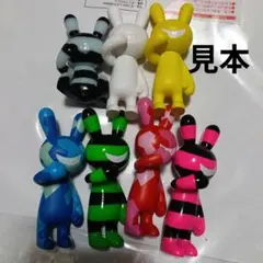 ブラックラビット ソフビ BLACK Rabbit パステル メタリック - メルカリ