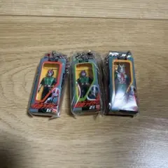 【匿名配送】仮面ライダー ソフビパッケージチャーム　1号&2号&V3セット