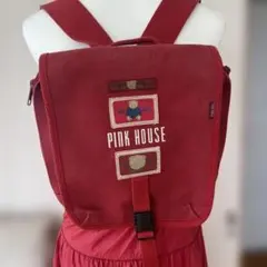 ピンクハウス♡リュックサック♡ 新品未使用タグ付き♡日曜日迄のお値引 ピンクハウスロゴ刺繍バックパック｜ピンクハウスオフィシャル