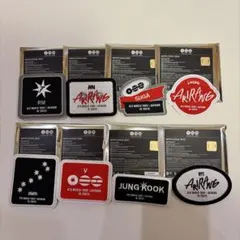 BTS ARIRANG ワッペン　ステッカー アリラン　4種　ジョングク JIN BTS ARIRANG ワッペン ステッカー アリラン 4種 ジョングク JIN - メルカリ