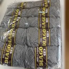 TOYOBO DIAGO 中細 グレー毛糸
