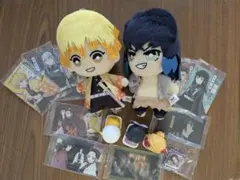 鬼滅の刃 ぬいぐるみ ミニフィギュア カードセット