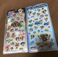 【正規品】パワーパフガールズ　プチドロップステッカー&うるちゅるシール