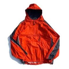 【90s】OLD GAP ハーフジップ アノラックパーカー オレンジ XL