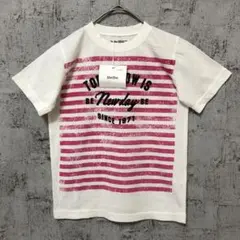 【最終SALE】BeBeフロントグラフィックTシャツ 120センチ 【未使用品】