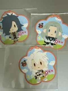 御伴散歩 ステッカー 姫鶴一文字 大典太光世 小狐丸 アニメイト特典