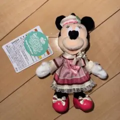 ミニーマウス ぬいぐるみバッジ