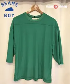 美品！日本製 BEAMS BOY ビームスボーイ シアーフットボール Tシャツのサムネイル