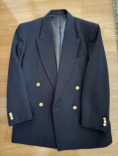 紺ブレ 金ボタン ネイビー ジャケット