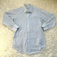 ライトブルー 長袖シャツ